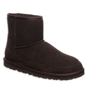 💲Espresso 100% Genuine Suede & Wool Blend lining Bearpaw